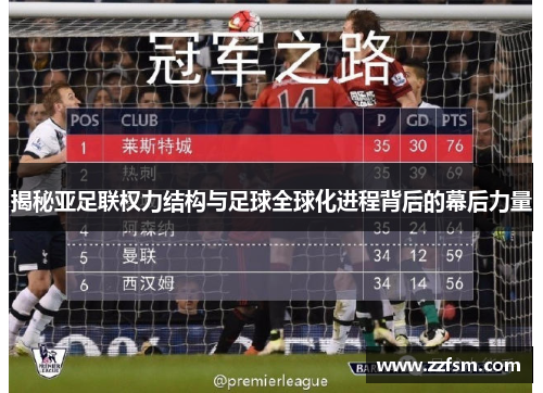 揭秘亚足联权力结构与足球全球化进程背后的幕后力量